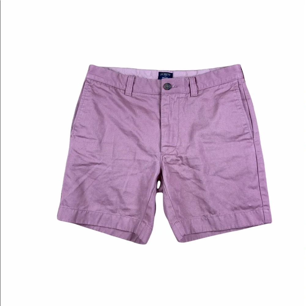 mens j crew reade pink shorts W30 inseam 7 - Picture 1 of 3